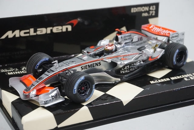 1:43 MINICHAMPS 530064303 McLaren Mercedes MP4-21 2006 K.Raikkonen #3