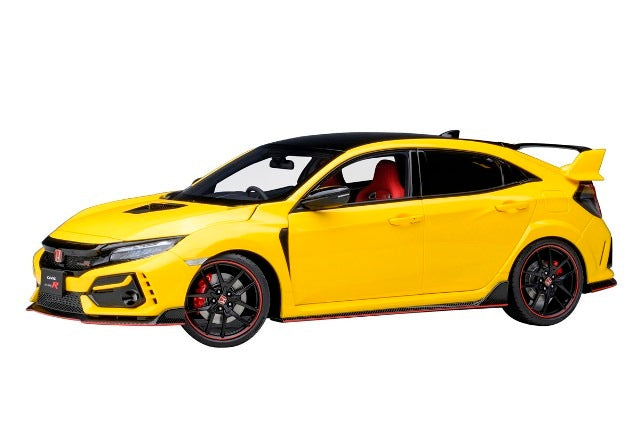 73225 AUTOart 1:18 Honda Civic Type R (FK8) Limited Edition Sunlight Yellow II