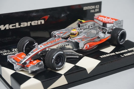 1:43 MINICHAMPS 530074302 Vodafone McLaren Mercedes MP4-22 2007 L.Hamilton #2