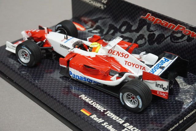 1:43 MINICHAMPS 403050117 Kyosho Panasonic Toyota Racing TF105 R. Schumacher #17