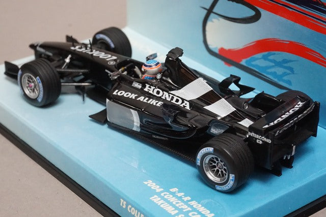 1:43 MINICHAMPS 518034399 BAR Honda Concept Car TS02 2004 Takuma Sato