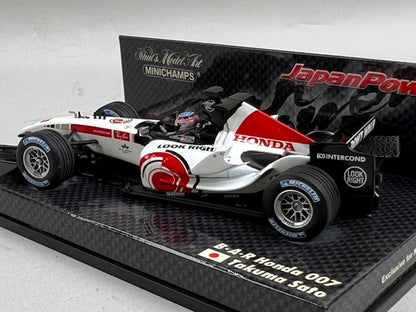 1:43 MINICHAMPS 403050104 BAR Honda 007 Takuma Sato #4 model car