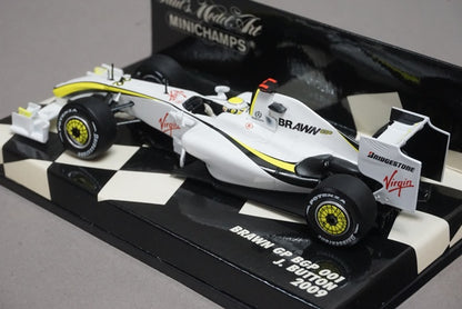 1:43 MINICHAMPS 400090022 Brown GP BGP 001 2009 J. Button #22