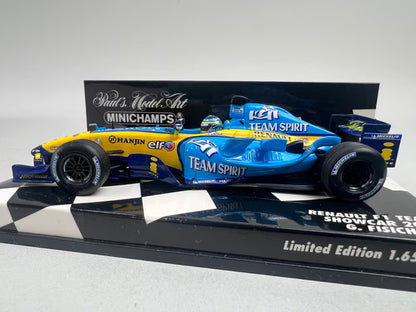 1:43 MINICHAMPS 400050076 Renault F1 Team Show Car 2005 G. Fisichella #6