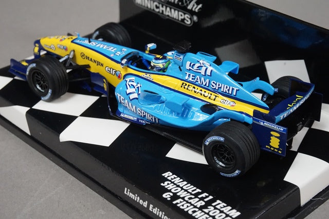 1:43 MINICHAMPS 400050076 Renault F1 Team Show Car 2005 G. Fisichella #6