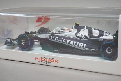 1:43 SPARK SKB43049 Scuderia AlphaTauri AT03 2022 Monaco GP Yuki Tsunoda #22