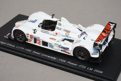 1:43 SPARK S1478 Courage Oreca LC70 YGK Tokai University YGK Power LM 2008 #22