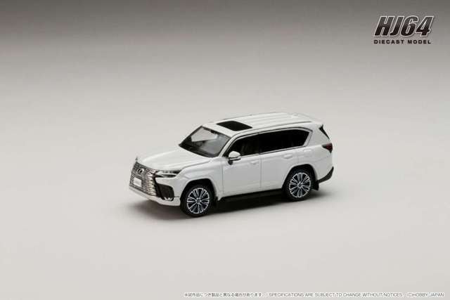 HJ642061W Hobby Japan 1:64 LEXUS LX600 Sonic Quartz