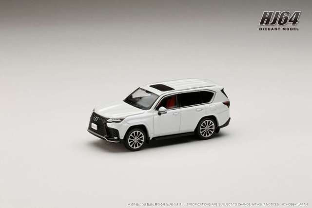 HJ644061W Hobby Japan 1:64 LEXUS LX600 F Sport Sonic Quartz