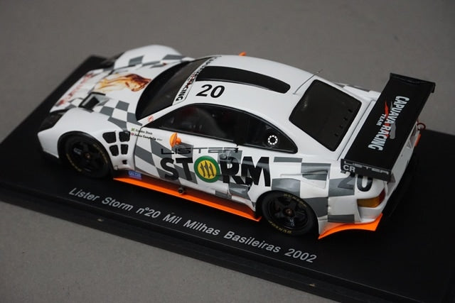 1:43 SPARK S0638 Lister Storm Mil Milhas Brasil 2002 #20