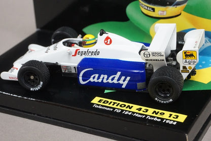 1:43 MINICHAMPS Tallman TG 184 Heart Turbo 1984 A. Senna #19 ASC No.13 10050