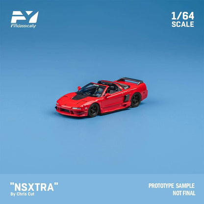 FY64002 Finclassically 1:64 NSX TRA by Chris Cut red Deluxe version