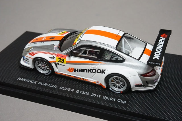 1:43 EBBRO 44597 Hankook Porsche Super GT300 2011 Sprint Cup #33