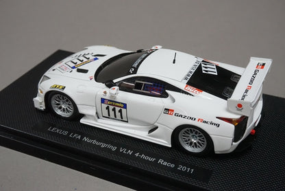 1:43 EBBRO 44629 Lexus LFA Nurburgring VLN 4H Race 2011 #111