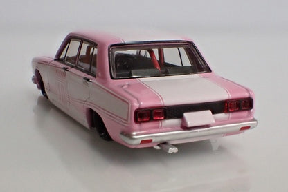 Aoshima 1/64 Grachan 15th Hakosuka 4Dr 1971 GC10BoostGear Custom color No pedestal