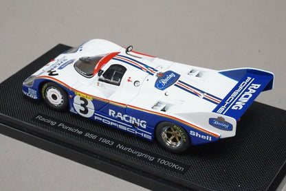 1:43 EBBRO 43889 Racing Porsche 956 Nurburgring 1983 1000Km #3