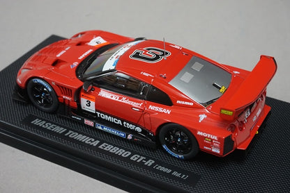 1:43 EBBRO 22314 Nissan Hasemi Tomica Ebro GT-R Rd.1 2009 #3