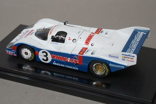 1:43 EBBRO 44153 Mazda Collection Porsche 956 WEC Japan 1983 #3