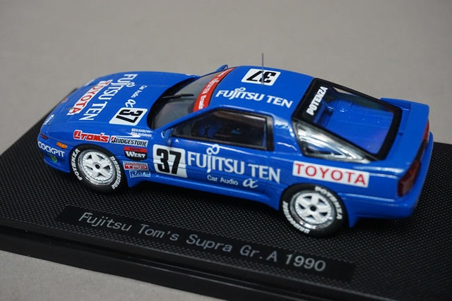 1:43 EBBRO 43811 Toyota Fujitsu Tom's Supra Gr.A 1990 #37