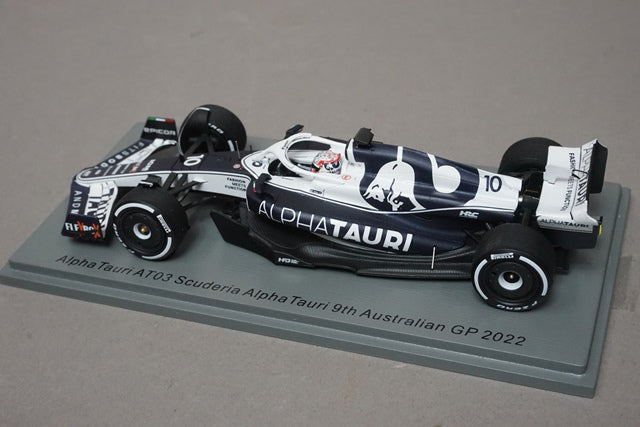 1:43 SPARK S8526 AlphaTauri AT03 Australian GP 9th 2022 #10