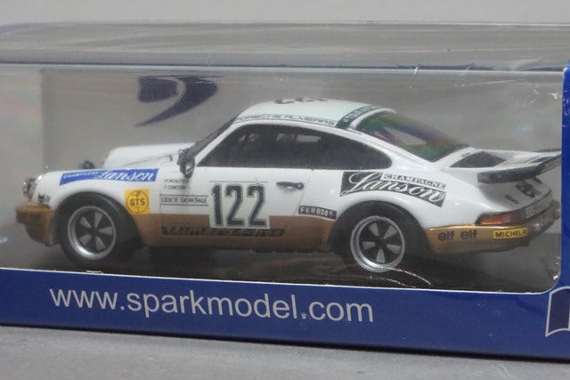 1:43 SPARK SF116 Porsche 911RS 2nd Tour Auto 1976 #122