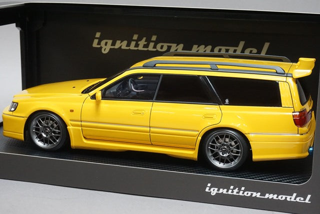 1:18 ignition model IG2887 Nissan Stagea 260RS (WGNC34) Yellow