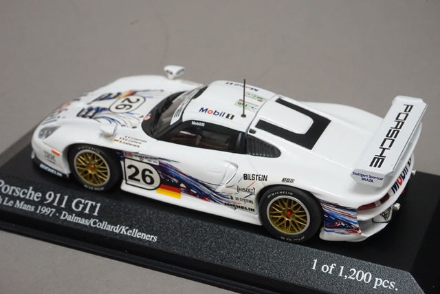 1:43 MINICHAMPS 430976826 Porsche 911 GT1 24H LM 1997 #26