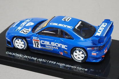 1:43 EBBRO 44252 CALSONIC Skyline JGTC 1998 High Down Force #12