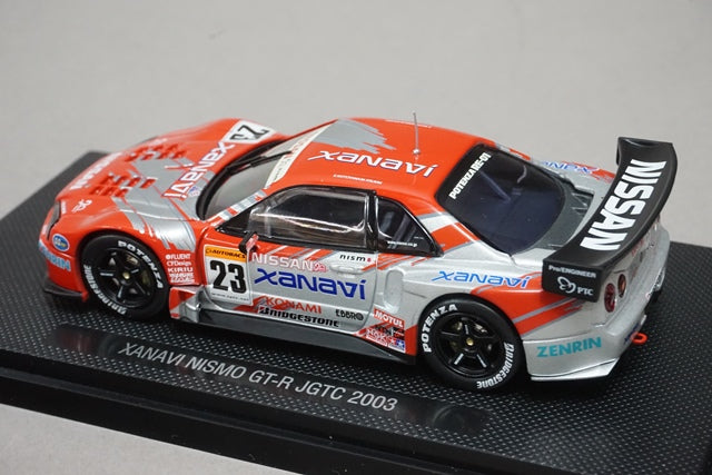 1:43 EBBRO P414 Xanavi NISMO GT-R JGTC 2003 #23