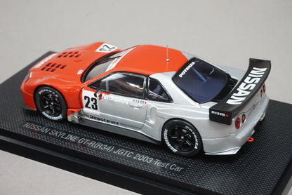 1:43 EBBRO P415 Nissan Skyline GT-R (R34) JGTC 2003 Test Car #23