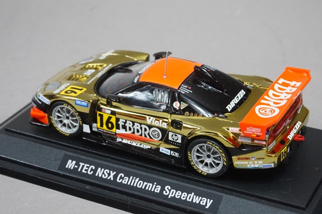 1:43 EBBRO 43670 Honda M-TEC NSX California SPEEDWAY #16