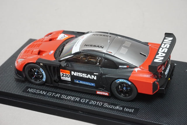 1:43 EBBRO 44316 Nissan GT-R Super GT 2010 SUZUKA Test #230