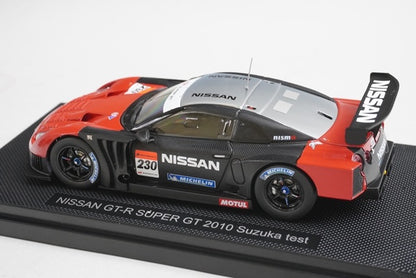 1:43 EBBRO 44316 Nissan GT-R Super GT 2010 SUZUKA Test #230 model car