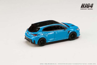 HJ641067BL Hobby JAPAN 1:64 Toyota GR Corolla RZ Cyan Metallic