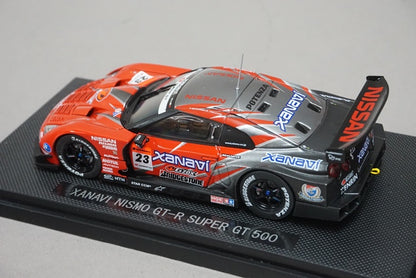 1:43 EBBRO 44044 Xanavi Nismo GT-R Super GT 500 #23