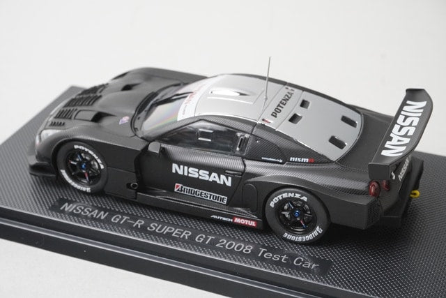 1:43 EBBRO 44042 Nissan GT-R SUPER GT Test Car 2008 model car