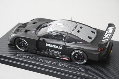 1:43 EBBRO 44042 Nissan GT-R SUPER GT Test Car 2008 model car