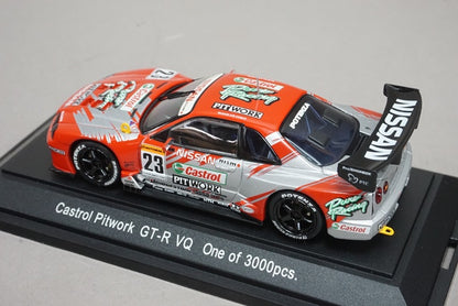 1:43 EBBRO 43375 Castrol Pitwork GT-R VQ JGTC 2002 #23