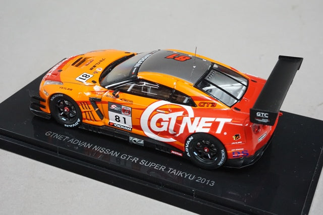 1:43 EBBRO 44987 GTNET Advan Nissan GT-R Super Taikyu #81