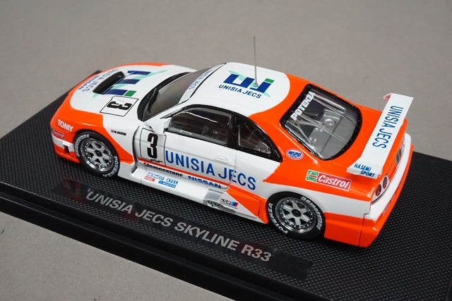 1:43 EBBRO 20676 Tomytec Tomica Unisia GEX Skyline R33 #3