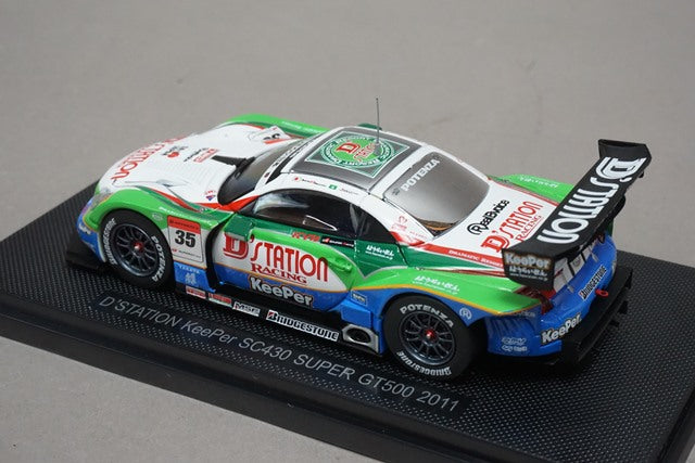 1:43 EBBRO 44552 D'station KeePer SC430 Super GT500 2011 #35