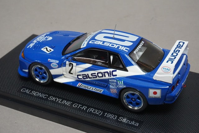 1:43 EBBRO 44573 Calsonic Skyline GT-R (R32) Suzuka 1993 #2