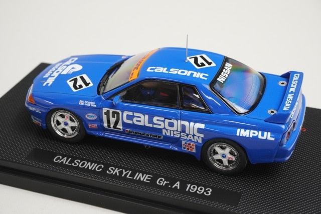 1:43 EBBRO 43766 Calsonic Skyline Gr.A 1993 #12 model car