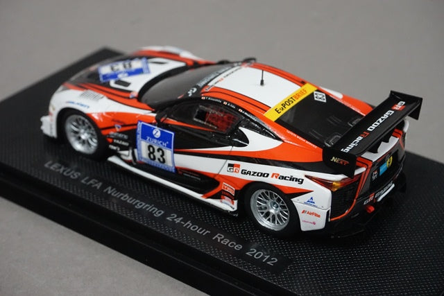 1:43 EBBRO 44890 Lexus LFA 24 Hours of Nurburgring 2012 #83