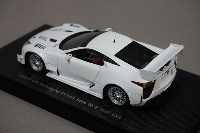 1:43 EBBRO 44891 Lexus LFA Nurburgring 24hrs Race 2012 Test Car