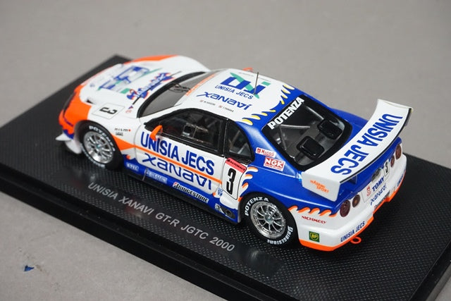 1:43 EBBRO P428 UNISIA XANAVI GT-R JGTC 2000 #3