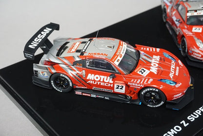 1:43 EBBRO 43983 Nissan Nismo Z Super GT500 Last Race 2007 #22 / #23