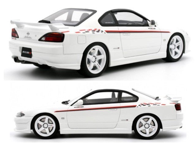 OTM1035 OTTO 1:18 Nissan Silvia S15 Spec R Nismo Aero 2000 White model car