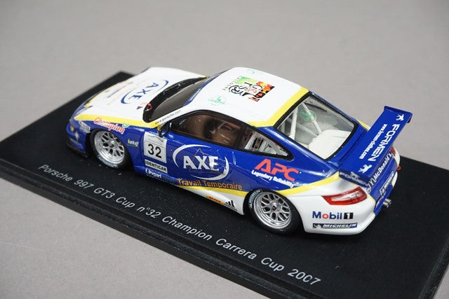 1:43 SPARK MX006 Porsche 997 GT3 Cup Champion Carrera Cup 2007 #32