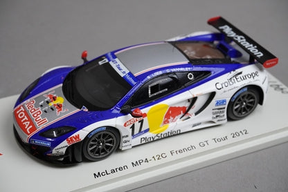 1:43 SPARK SF067 McLaren MP4-12C French GT Tour 2012 #17 model car